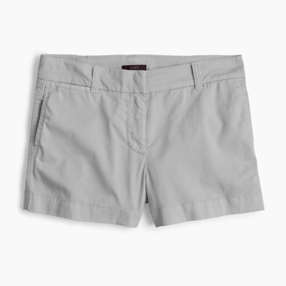 J. Crew Chino Shorts 3 inch Gray Size 2